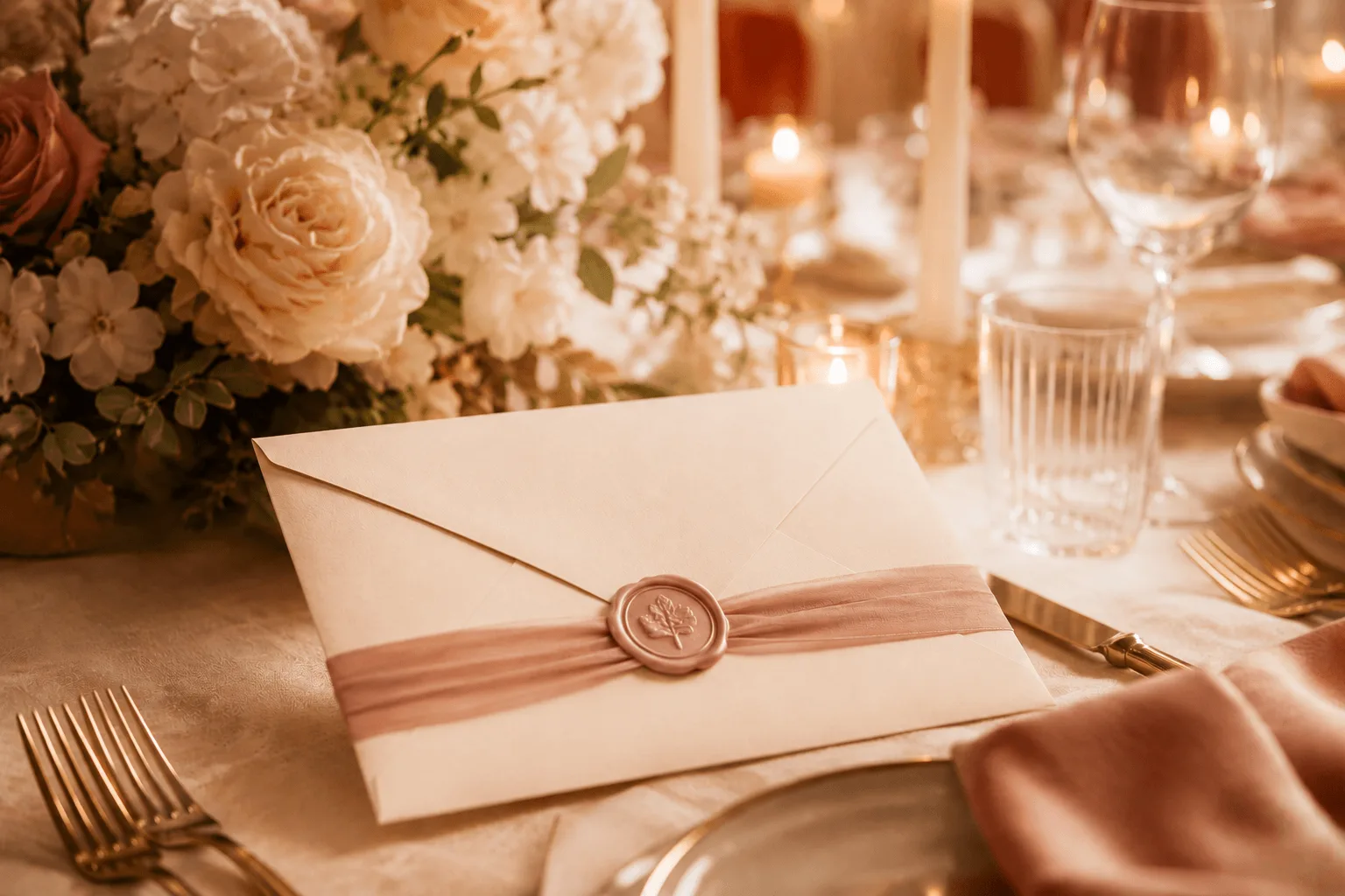 Busta matrimonio con banconote in euro su tavolo del ricevimento
